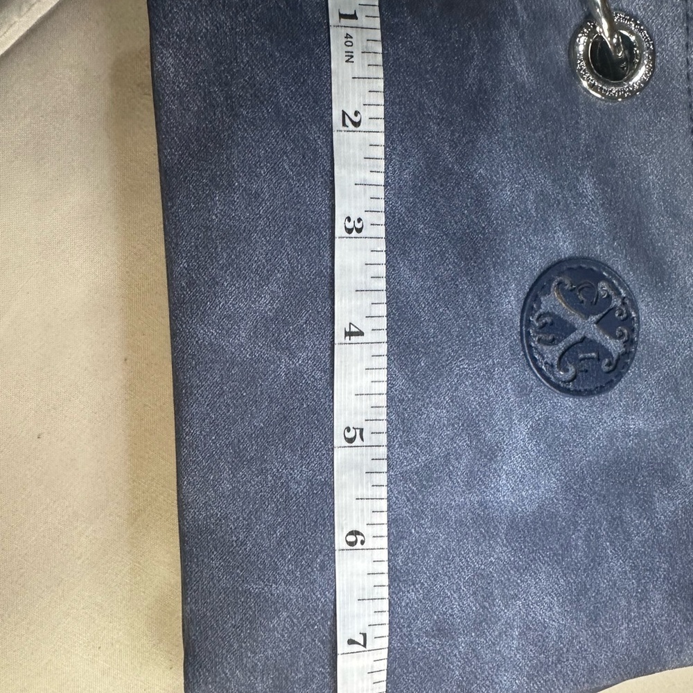 NWT Christian Lacroix Navy Blue Wristlet Set - Picture 8 of 10